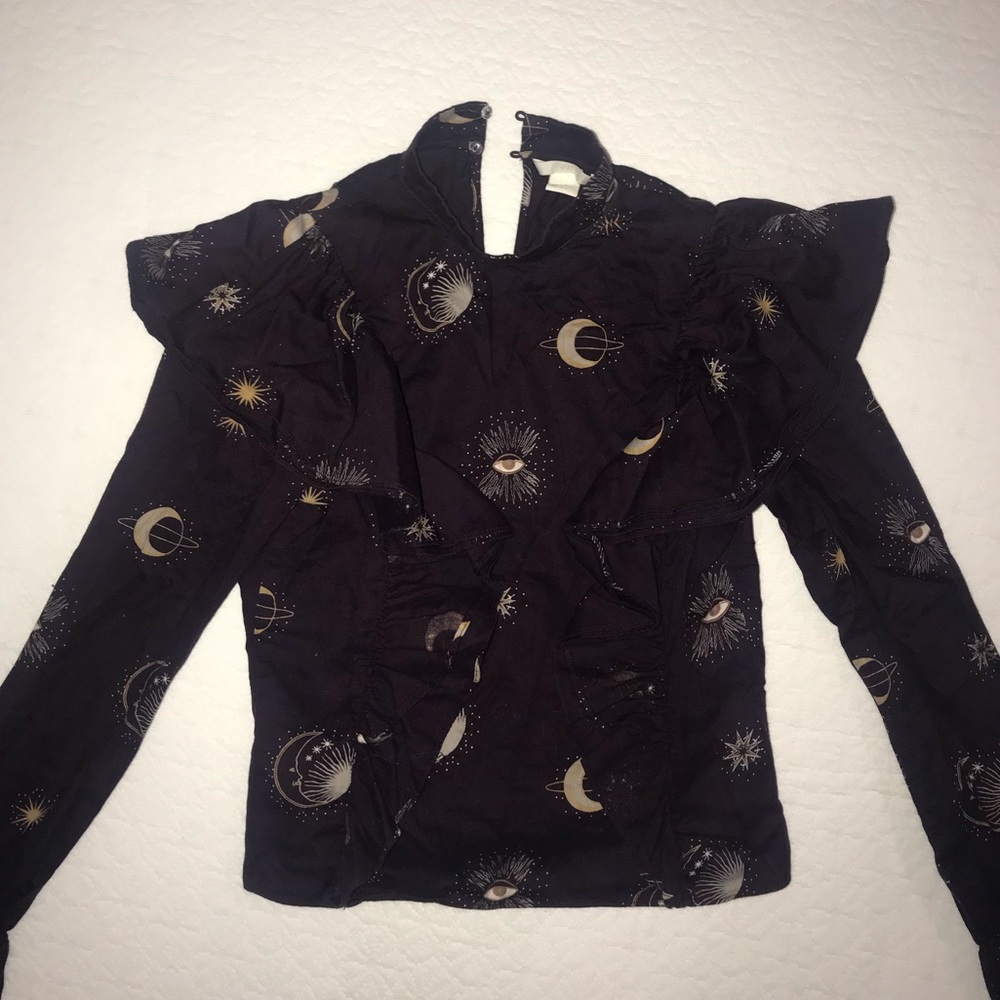 Frilly Bell Sleeve H&M Shirt